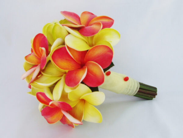 Real Touch Plumeria Bridal Package - Image 6