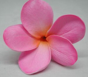 Real Touch Hot Pink Plumeria