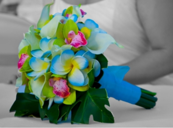 Real Touch Plumeria Bridal Packages - Image 11
