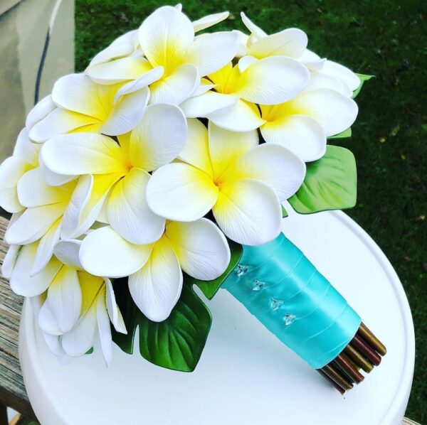 Real Touch Plumeria Bridal Packages - Image 12